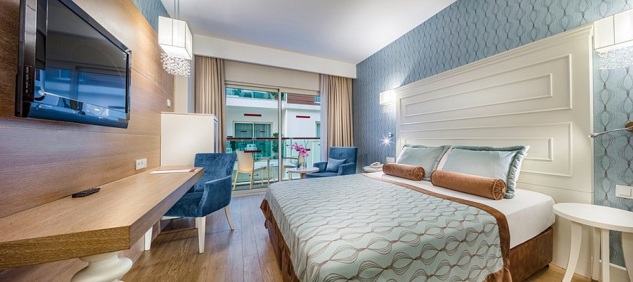 Trendy Verbena Beach - Wohnbeispiel Doppelzimmer Landblick (Zimmercodierung DE1)