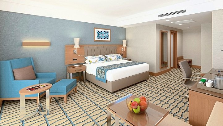 Megasaray Club Belek - Wohnbeispiel Doppelzimmer Deluxe (Zimmercodierung DD1)