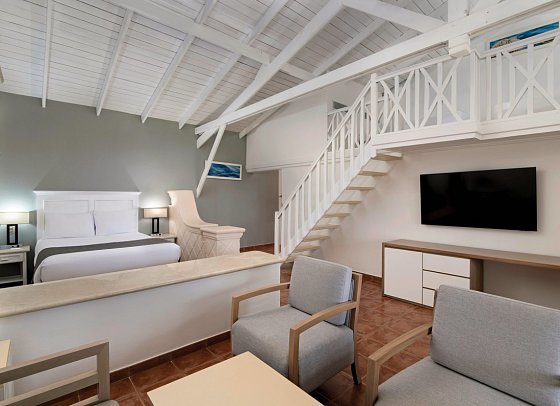 Wyndham Alltra Samaná - Wohnbeispiel Club Bungalow Oceanview (Zimmercodierung VBM)