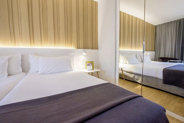 Hotel Silken Ramblas Barcelona - Wohnbeispiel Doppelzimmer Standard (Zimmercodierung DG1)