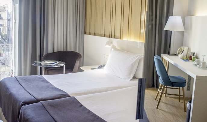 Hotel Silken Ramblas Barcelona - Wohnbeispiel Doppelzimmer Standard (Zimmercodierung DG1)