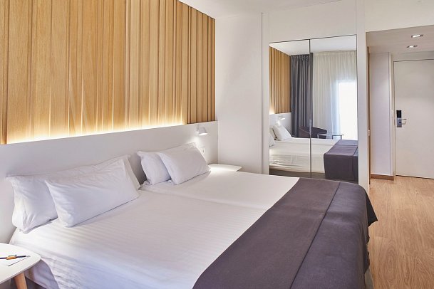 Hotel Silken Ramblas Barcelona - Wohnbeispiel Doppelzimmer Standard (Zimmercodierung DG1)