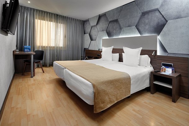 HCC Montblanc - Wohnbeispiel Doppelzimmer Standard (Zimmercodierung DG1)