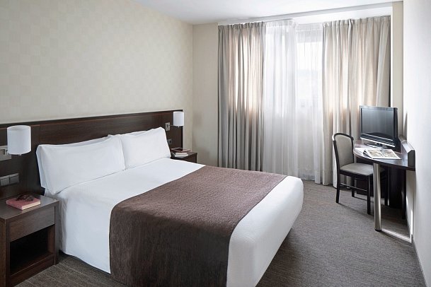 Hotel Lugano Barcelona - Wohnbeispiel Doppelzimmer Standard (Zimmercodierung DG1)