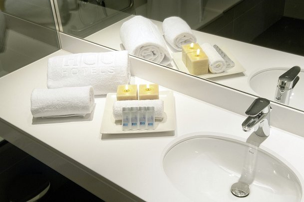 Hotel Lugano Barcelona - Wohnbeispiel (Zimmercodierung DG1)