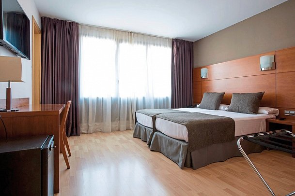 Hotel Via Augusta - Wohnbeispiel Doppelzimmer Standard (Zimmercodierung DG1)