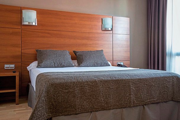 Hotel Via Augusta - Wohnbeispiel Doppelzimmer Standard (Zimmercodierung DG1)