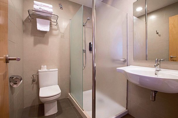 Hotel Via Augusta - Wohnbeispiel Doppelzimmer Standard (Zimmercodierung DG1)