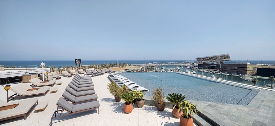 SLS Barcelona - Rooftop