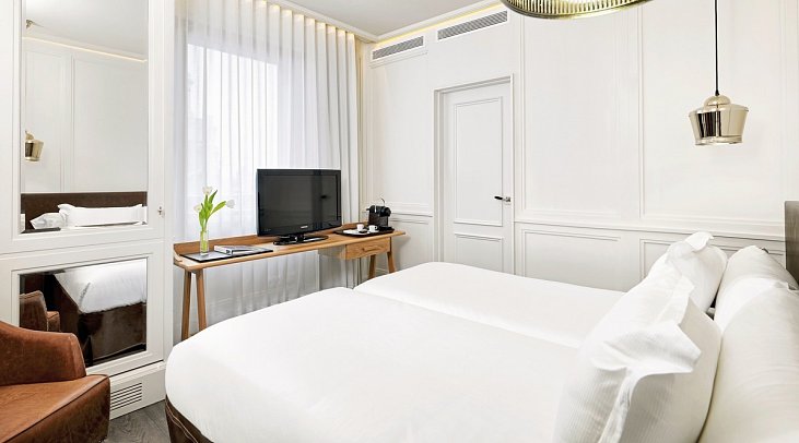 H10 Montcada Boutique Hotel - Wohnbeispiel Doppelzimmer Klassik (Zimmercodierung DB1)