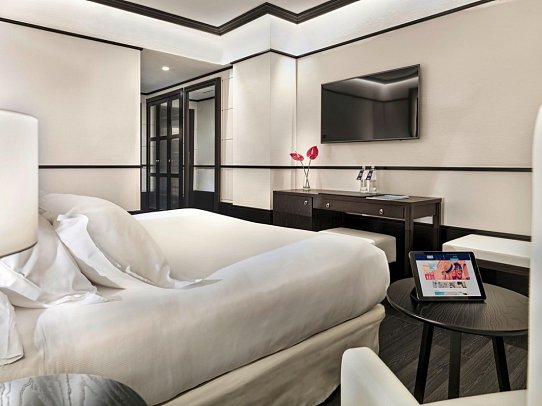 H10 Marina Barcelona - Wohnbeispiel Doppelzimmer Klassik (Zimmercodierung DG1)