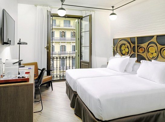 H10 Metropolitan - Wohnbeispiel Doppelzimmer Rambla (Zimmercodierung DB1)