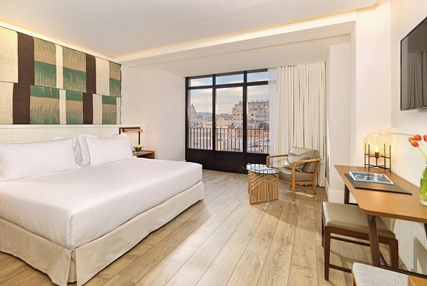 H10 Cubik - Wohnbeispiel Doppelzimmer Superior Barcelona (Zimmercodierung DS1)