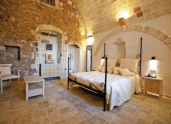 Masseria Bosco e Masseria Strazzati - Wohnbeispiel Suite Deluxe (Zimmercodierung WD1)