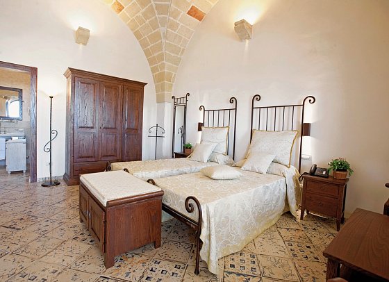 Masseria Bosco e Masseria Strazzati - Wohnbeispiel Doppelzimmer Superior (Zimmercodierung DS1)