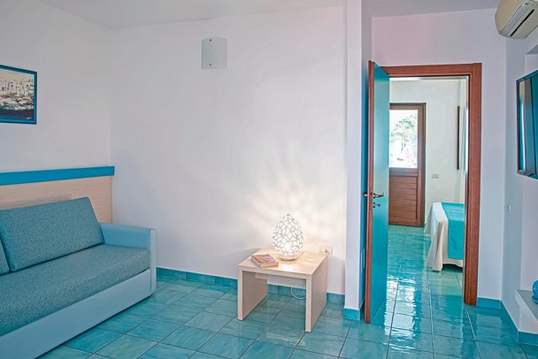 Pietrablu Resort & SPA - Wohnbeispiel Suite Deluxe (Zimmercodierung WD1)