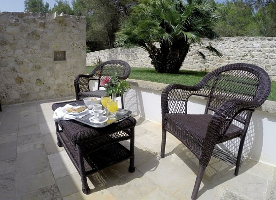 Masseria Panareo - Wohnbeispiel Doppelzimmer Komfort (Zimmercodierung DF1)