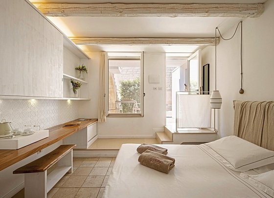Masseria Bandino - Wohnbeispiel Doppelzimmer Komfort (Zimmercodierung DF1)