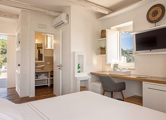 Masseria Bandino - Wohnbeispiel Doppelzimmer Superior (Zimmercodierung DS1)