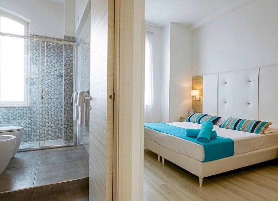 Nicolaus Prime Il Gabbiano - Wohnbeispiel Doppelzimmer Komfort (Zimmercodierungen DF1 & DF2)