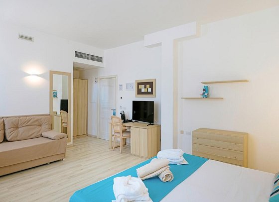 Nicolaus Prime Il Gabbiano - Wohnbeispiel Doppelzimmer Deluxe (Zimmercodierung DD1)