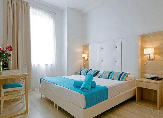 Nicolaus Prime Il Gabbiano - Wohnbeispiel Doppelzimmer Komfort (Zimmercodierungen DF1 & DF2)