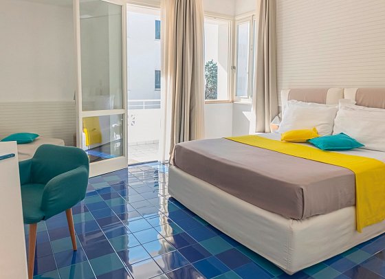 Grand Hotel Riviera - Wohnbeispiel Doppelzimmer Komfort (Zimmercodierung DF1)