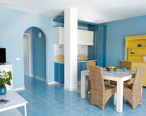 I Turchesi Club Village - Wohnbeispiel Appartment (Zimmercodierungen AB1, OB1 & OB2)