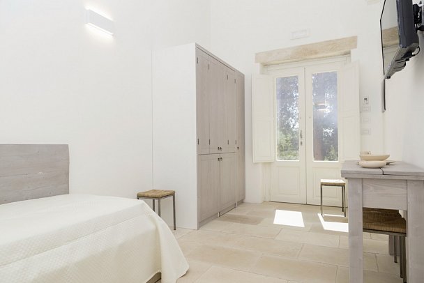 Masseria Mongiò dell'Elefante - Wohnbeispiel Junior Suite/Suite (Zimmercodierungen JB1 & WB1)