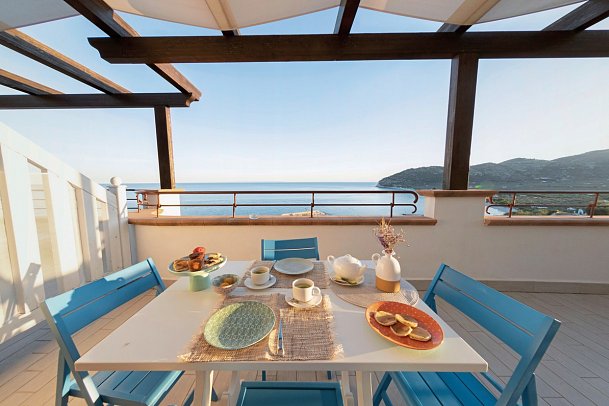 Hotel Residence Il Porto - Apartment 2 Schlafzimmer Meerblick (Zimmercodierung OBM)