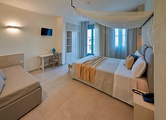 Relais Masseria Le Cesine - Wohnbeispiel Doppelzimmer Classic Masseria (Zimmercodierung DB1)
