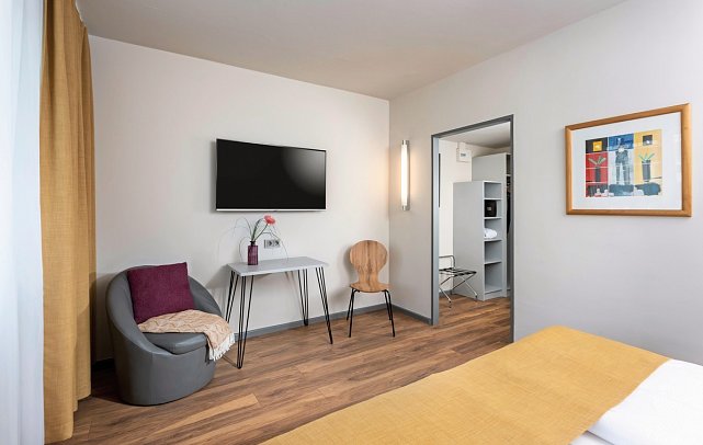 SORAT Hotel Berlin - Wohnbeispiel Pure Zimmer (Zimmercodierung DB1)