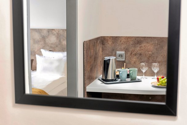 SORAT Hotel Berlin - Wohnbeispiel Pure Zimmer (Zimmercodierung DB1)