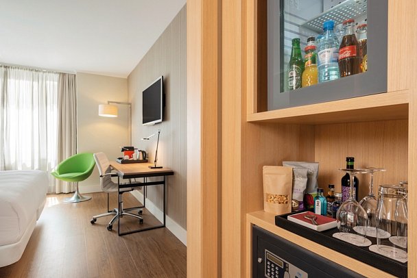 NH Collection Berlin Mitte am Checkpoint Charlie - Wohnbeispiel Doppelzimmer Superior (Zimmercodierung DS6)