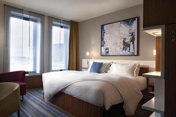 Dorint Kurfürstendamm Berlin - Wohnbeispiel Doppelzimmer Komfort (Zimmercodierung DF2)