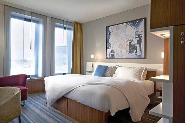 Dorint Kurfürstendamm Berlin - Wohnbeispiel Doppelzimmer Komfort (Zimmercodierung DF2)