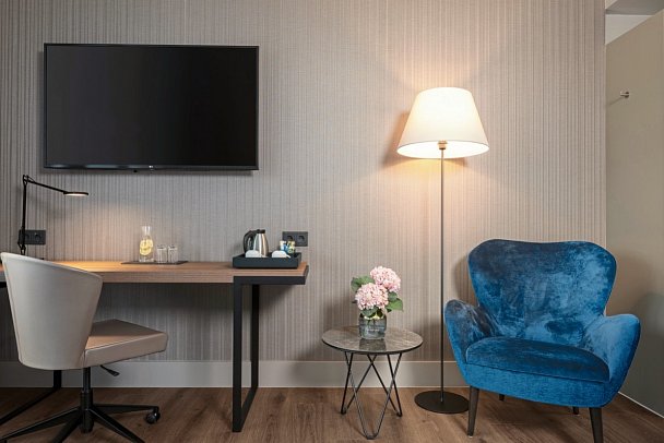 NH Berlin Kurfürstendamm - Wohnbeispiel Doppelzimmer Standard (Zimmercodierung DG1)
