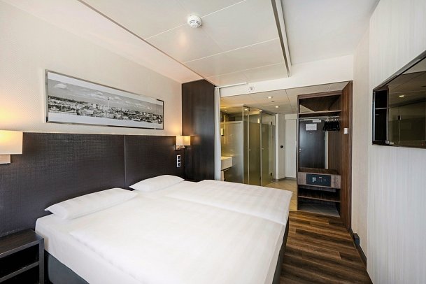 Park Inn by Radisson Berlin Alexanderplatz - Wohnbeispiel Doppelzimmer Standard (Zimmercodierung DG1)