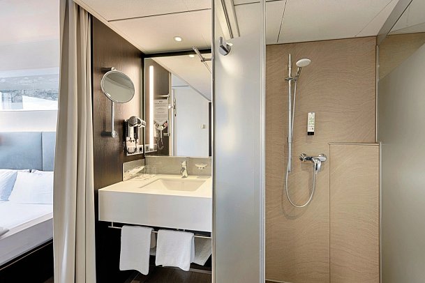 Park Inn by Radisson Berlin Alexanderplatz - Wohnbeispiel Doppelzimmer Standard (Zimmercodierung DG1)