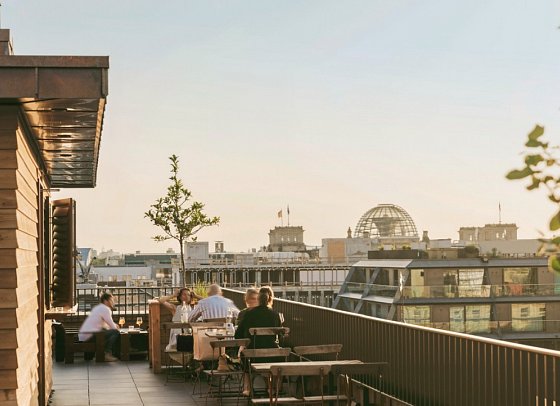 Hotel Château Royal - Dachterrasse