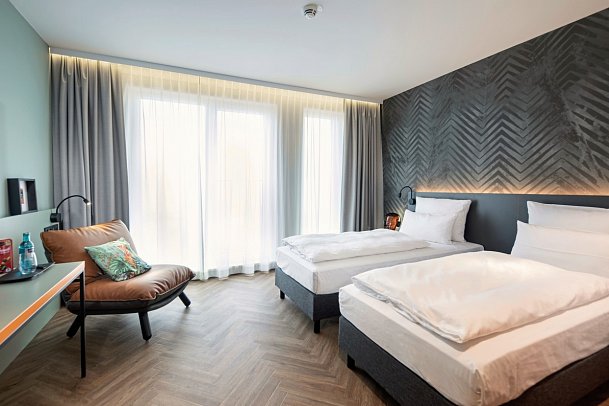 LOGINN Hotel Berlin Airport - Wohnbeispiel Doppelzimmer Deluxe