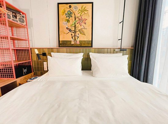 URBAN LOFT Berlin - Wohnbeispiel Doppelzimmer Urban Courtyard (Zimmercodierung DF2)