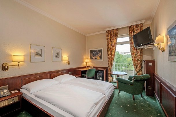 Hotel Seehof Berlin - Wohnbeispiel Doppelzimmer Standard (Zimmercodierung DG1)