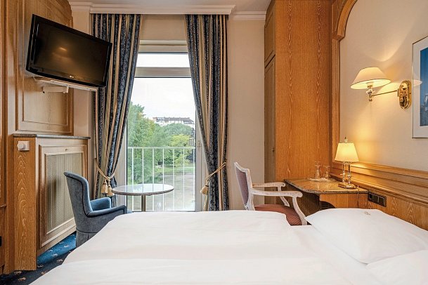 Hotel Seehof Berlin - Wohnbeispiel Doppelzimmer Standard (Zimmercodierung DG1)