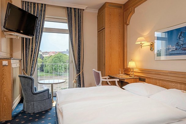 Hotel Seehof Berlin - Wohnbeispiel Doppelzimmer Standard (Zimmercodierung DG1)