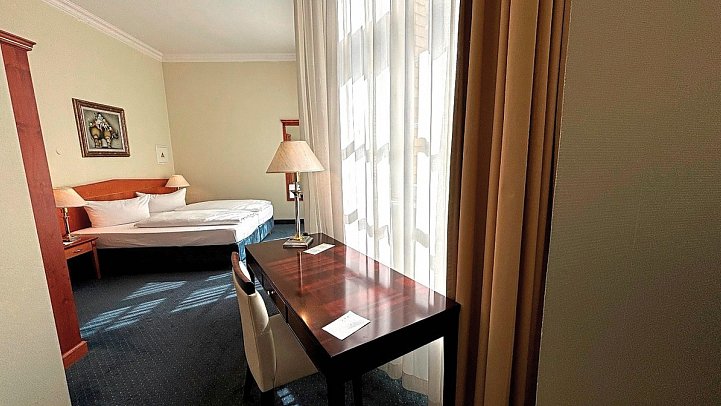 Wyndham Garden Berlin Mitte - Wohnbeispiel Dreibettzimmer (Zimmercodierung TB1)