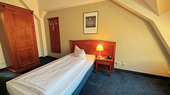 Wyndham Garden Berlin Mitte - Wohnbeispiel Einzelzimmer Standard (Zimmercodierung EB1)