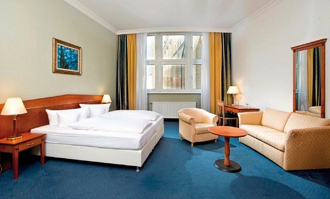 Wyndham Garden Berlin Mitte - Wohnbeispiel Doppelzimmer Standard (Zimmercodierung DB1)