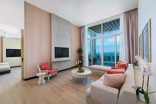 Wyndham Grand Barbados Sam Lord’s Castle All Inclusive Resort - Wohnbeispiel Terra Suite 2 Balconies King (Zimmercodierung WB1)