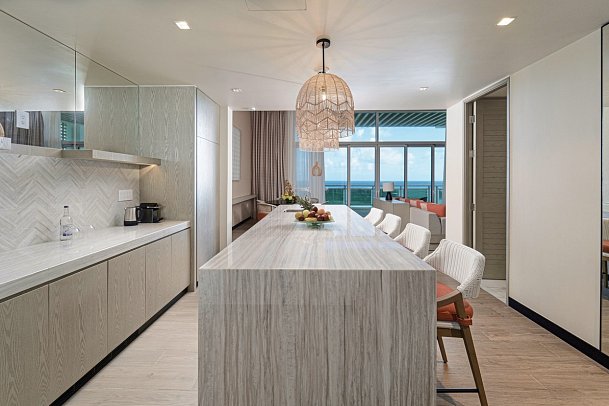 Wyndham Grand Barbados Sam Lord’s Castle All Inclusive Resort - Wohnbeispiel Ocean Suite 2 Balconies Outdoor Tub King (Zimmercodierung WBC)